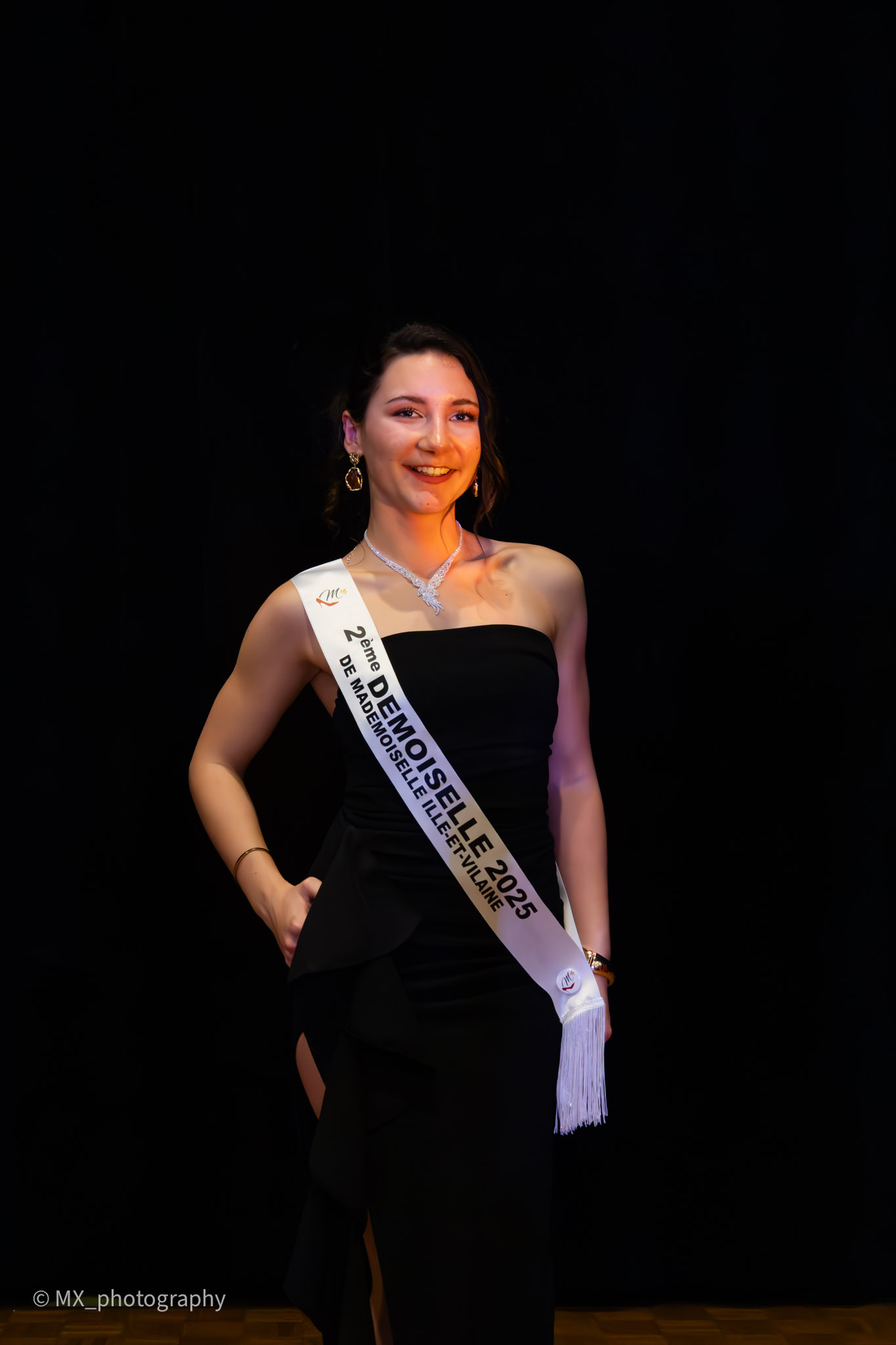 Coline 2ème demoiselle ille et Vilaine 2025 et Prix du public Bretagne 2025